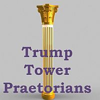 Trump Tower Praetorians team badge